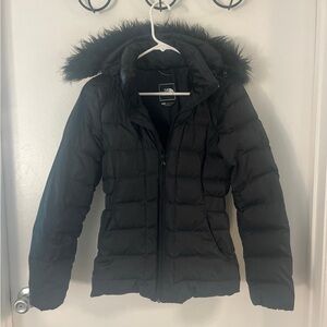 SOLD The North Face puffer jacket with removable fur